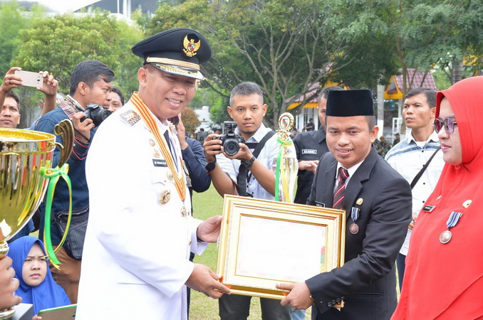Tangkerang Labuai Juara 1 Lomba Kebersihan se-Kota Pekanbaru